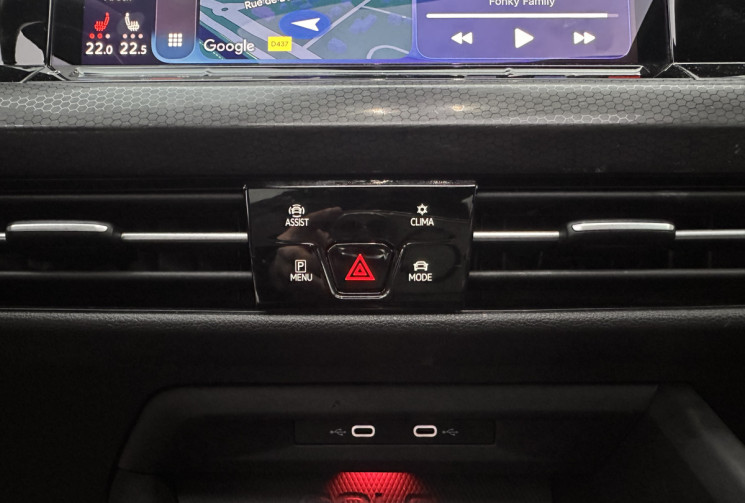 Volkswagen Golf VIII GTD 2.0 TDi BMT DSG7 200 cv Boîte auto