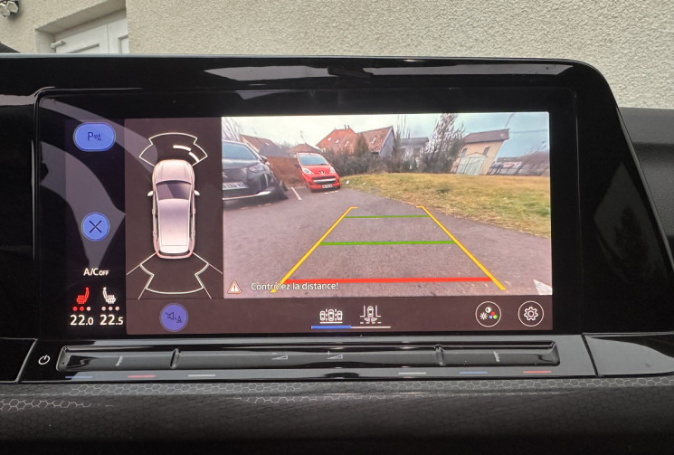 Volkswagen Golf VIII GTD 2.0 TDi BMT DSG7 200 cv Boîte auto