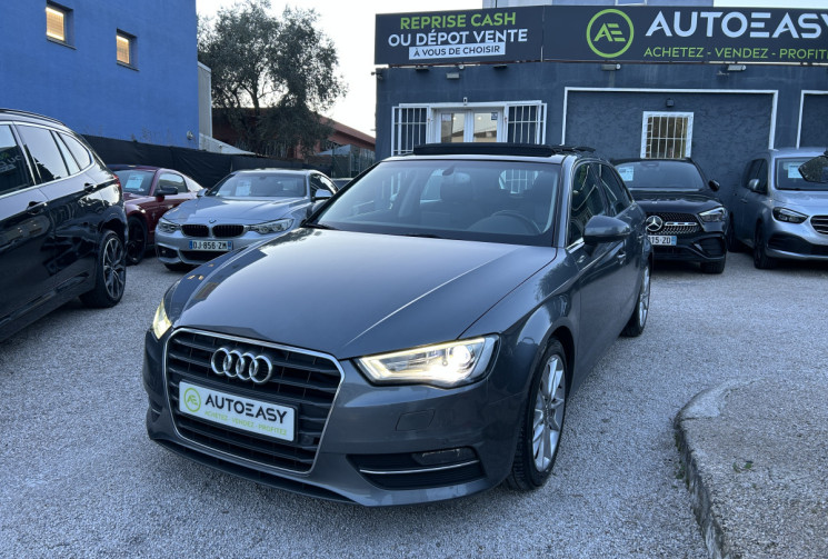 Audi A3 SPORTBACK (III) 1.8 TFSI 180 Ch AMBITION LUXE S TRONIC 7 * TOIT OUVRANT * CAMERA