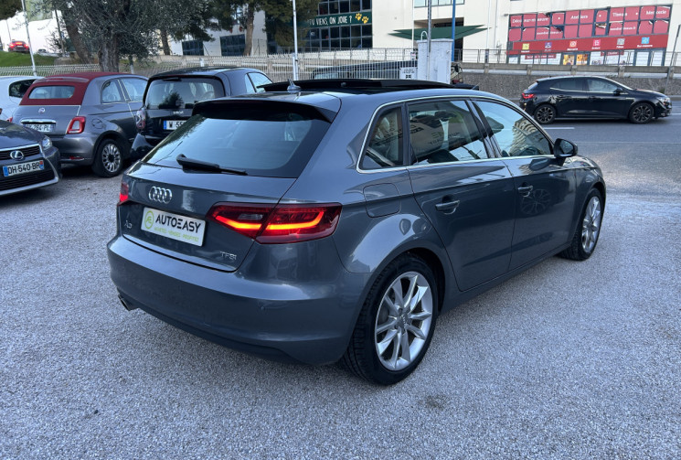 Audi A3 SPORTBACK (III) 1.8 TFSI 180 Ch AMBITION LUXE S TRONIC 7 * TOIT OUVRANT * CAMERA