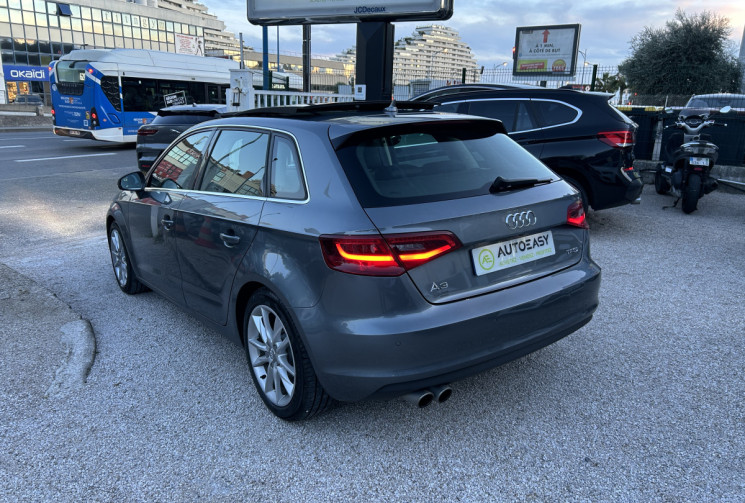 Audi A3 SPORTBACK (III) 1.8 TFSI 180 Ch AMBITION LUXE S TRONIC 7 * TOIT OUVRANT * CAMERA