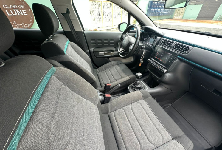 Citroën C3  1.2 PureTech 110ch S&S Shine // Carnet d'entretien // Boite manuelle