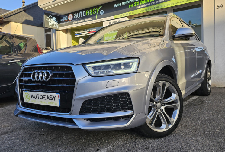 Audi Q3 2.0 TDI 184 ch S line quattro Toit  ouvrant panoramique 