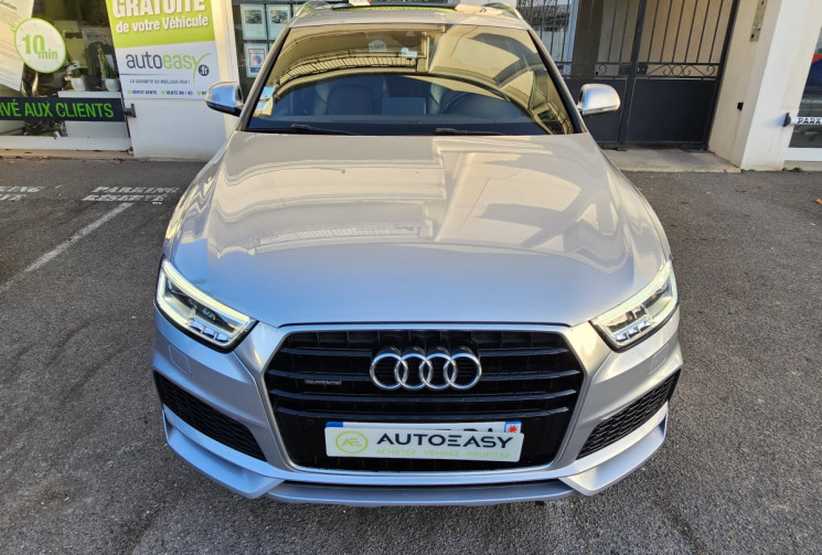 Audi Q3 2.0 TDI 184 ch S line quattro S tronic 7 Toit  ouvrant panoramique 