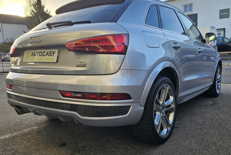 Audi Q3 2.0 TDI 184 ch S line quattro Toit  ouvrant panoramique 