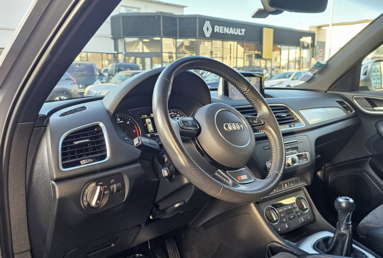 Audi Q3 2.0 TDI 184 ch S line quattro S tronic 7 Toit  ouvrant panoramique 