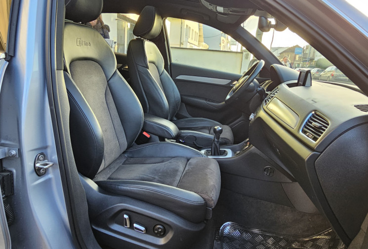 Audi Q3 2.0 TDI 184 ch S line quattro S tronic 7 Toit  ouvrant panoramique 