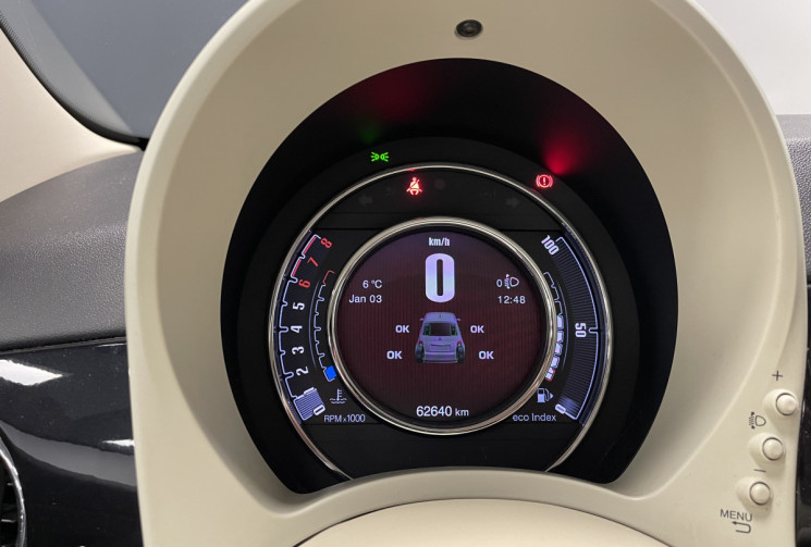 FIAT 500 SERIE 3 1.2 8V 69 ch Lounge