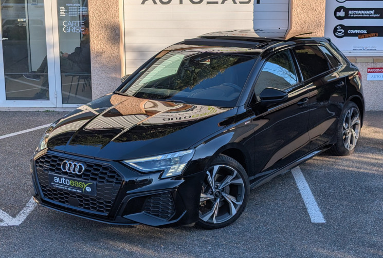 Audi A3 SPORTBACK 40 TDI 200 ch S line quattro S tronic 7 / Toit Ouvrant / Garantie 2027