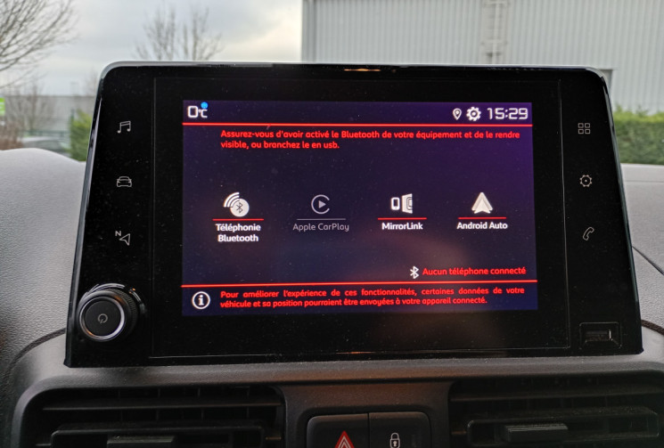 Citroën Berlingo  Van Taille M 650kg BlueHDi 130 EAT8 *Attelage *Protec intérieure bois *Distrib OK