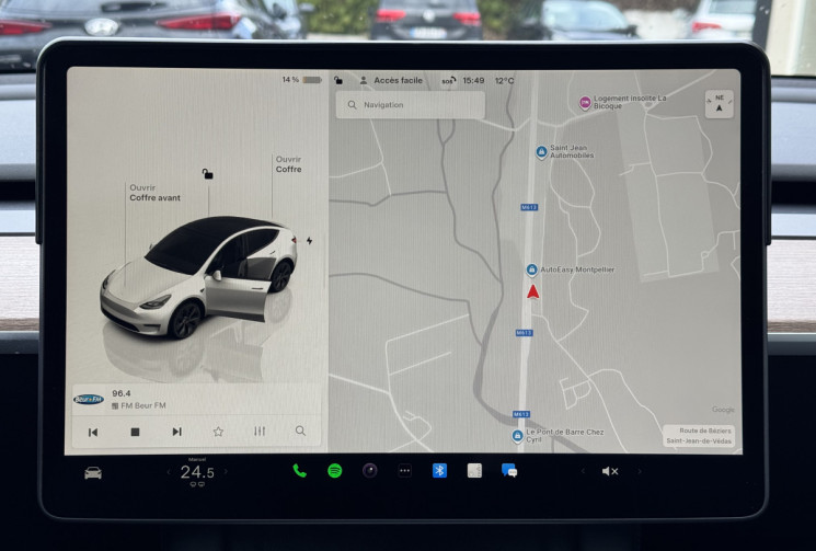 Tesla Model Y Standard RWD 300 ch / 1ere main / TVA apparente / Garantie constructeur 09/2028