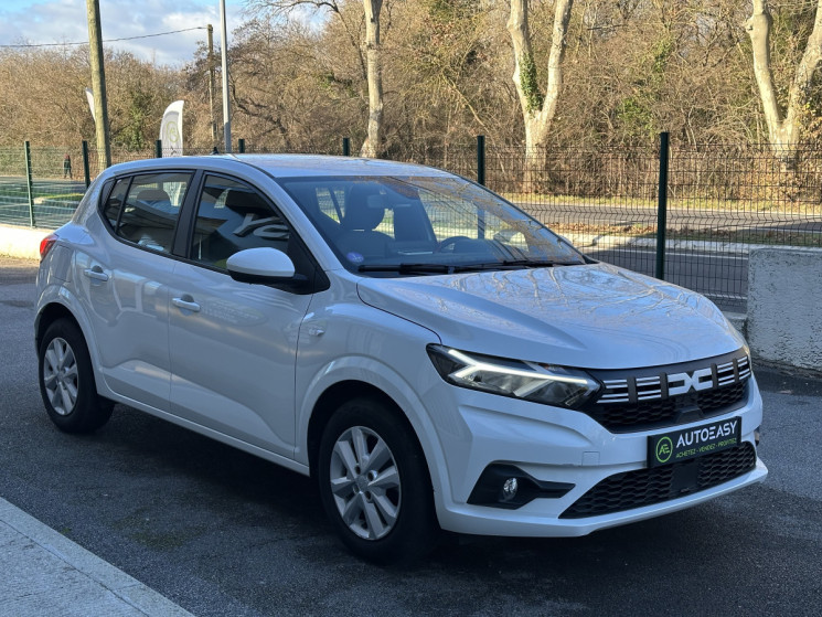 Dacia Sandero 1.0 TCE 90 EXPRESSION PACK CONFORT * ENTRETIEN DACIA * ATTELAGE * GARANTIE 23/04/2027