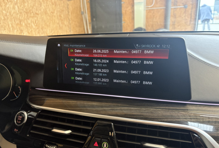 BMW Série 5 530 D 265 G30  BVA8 Luxury Line / siège chauffants / Garantie 6 Mois