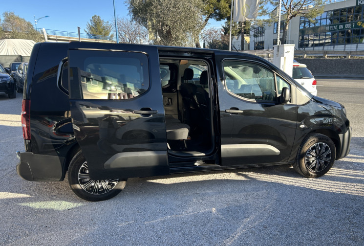 Peugeot Partner III (3) 1.5 BlueHDI CABINE APPROFONDIE XL 130 Ch EAT8 * TVA RECUPERABLE * 
