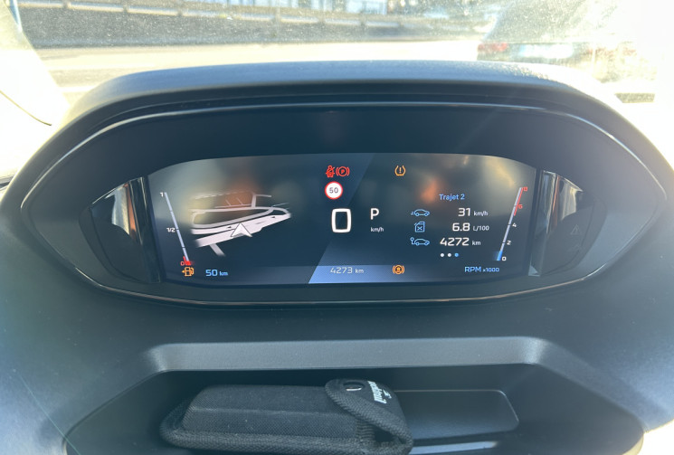 Peugeot Partner III (3) 1.5 BlueHDI CABINE APPROFONDIE XL 130 Ch EAT8 * TVA RECUPERABLE * 