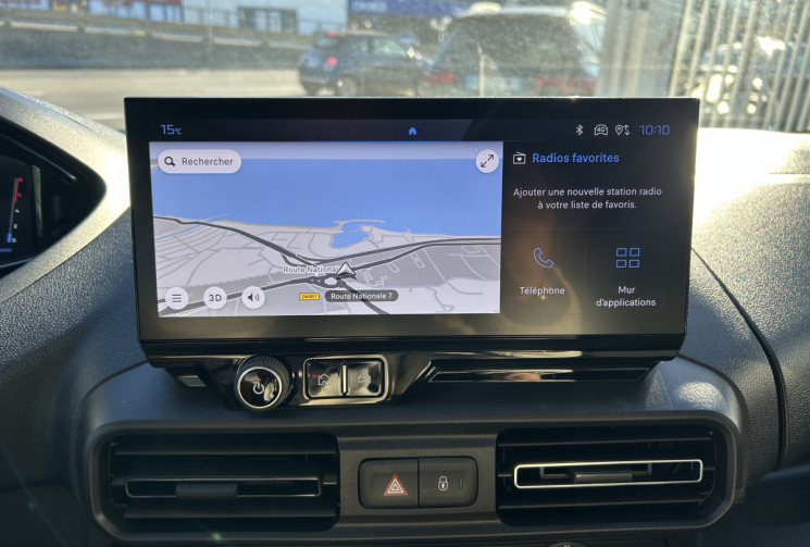 Peugeot Partner III (3) 1.5 BlueHDI CABINE APPROFONDIE XL 130 Ch EAT8 * TVA RECUPERABLE * 