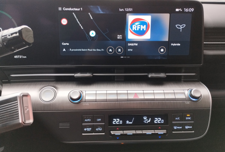 Hyundai Kona II 1.6 Hybrid 141 Exécutive DCT-6 / 1° main / Attelage / Entretien Hyundai