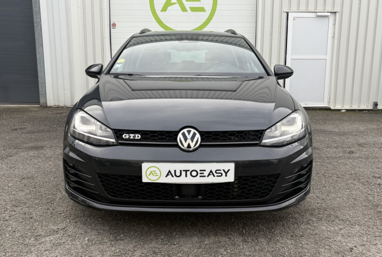 Volkswagen Golf SW GTD 184cv DSG6 2.0 TDI * Caméra * Attelage * Très Bon Etat * Entretien VW