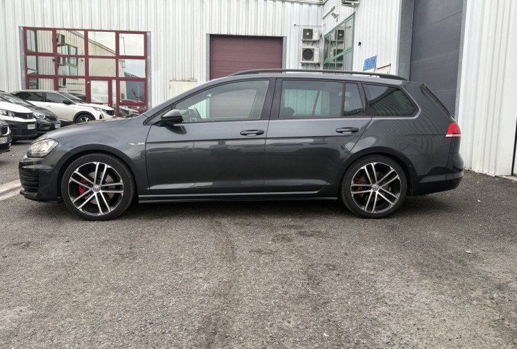Volkswagen Golf SW GTD 184cv DSG6 2.0 TDI * Caméra * Attelage * Très Bon Etat * Entretien VW