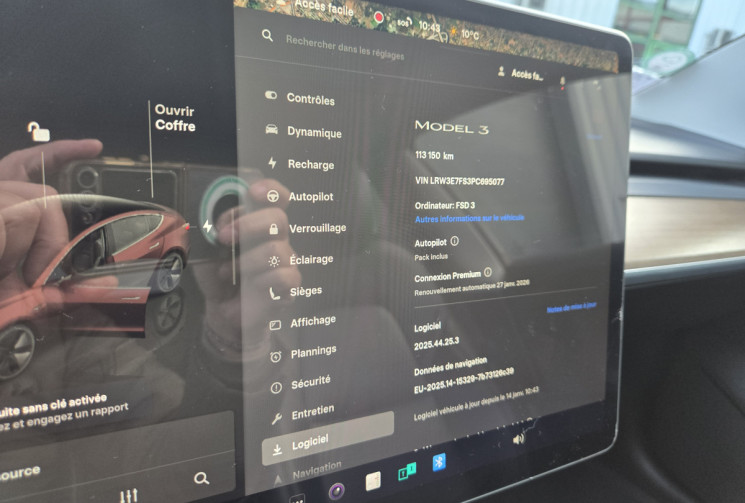 Tesla Model 3 RWD MY22 STANDARD / 4 PNEUS NEUFS / 1ER MAIN  