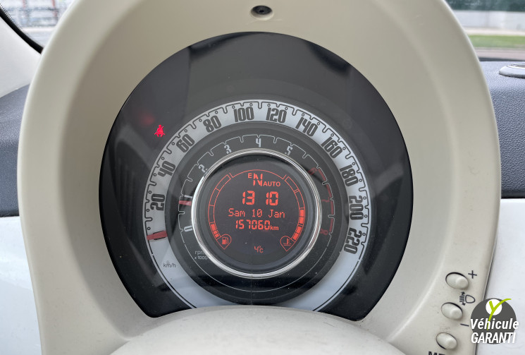 FIAT 500 0.9 86CH Boîte automatique