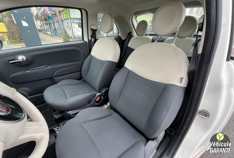 FIAT 500 0.9 86CH Boîte automatique