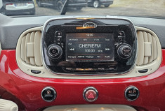 FIAT 500 1.2 8V 69 TOIT PANO RADARS