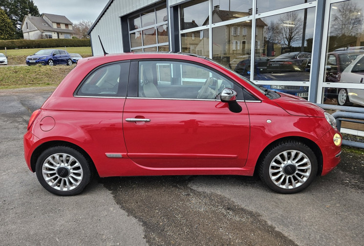 FIAT 500 1.2 8V 69 TOIT PANO RADARS