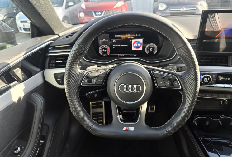 Audi A5 35 TFSI 150ch S line S tronic 7 * CARPLAY SANS FIL * ECLAIRAGE AMBIANCE * HAYON ELECTRIQUE  