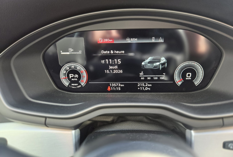 Audi A5 35 TFSI 150ch S line S tronic 7 * CARPLAY SANS FIL * ECLAIRAGE AMBIANCE * HAYON ELECTRIQUE  