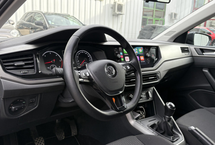 Volkswagen Polo 1.6 TDI 95ch * Carplay * Régulateur Adaptatif * Confortline 