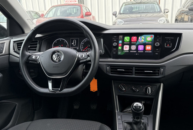 Volkswagen Polo 1.6 TDI 95ch * Carplay * Régulateur Adaptatif * Confortline 