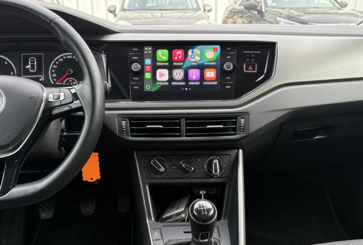 Volkswagen Polo 1.6 TDI 95ch * Carplay * Régulateur Adaptatif * Confortline 