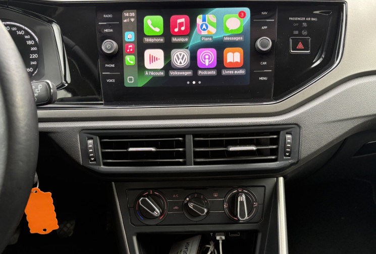 Volkswagen Polo 1.6 TDI 95ch * Carplay * Régulateur Adaptatif * Confortline 