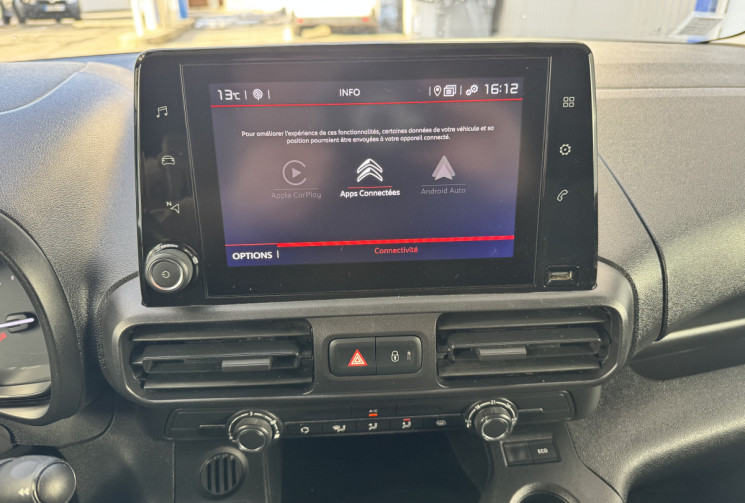 Citroën Berlingo L1 1.5 BlueHDi 130 EAT8 S&S Worker - TVA Récupérable