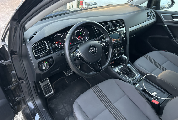 Volkswagen Golf VII 2.0 TDI 150 Ch BLUEMOTION TECHNOLOGY ALLSTAR DSG6 5P * CARPLAY * GPS * CAMERA