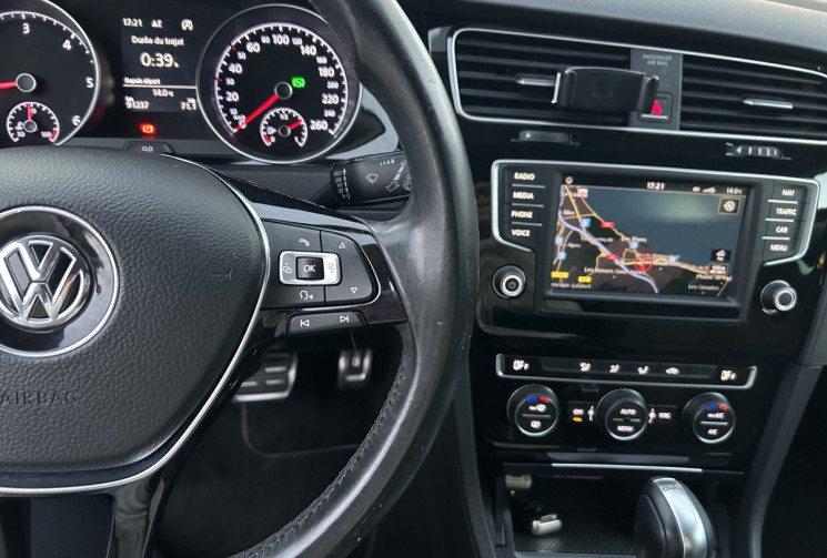 Volkswagen Golf VII 2.0 TDI 150 Ch BLUEMOTION TECHNOLOGY ALLSTAR DSG6 5P * CARPLAY * GPS * CAMERA