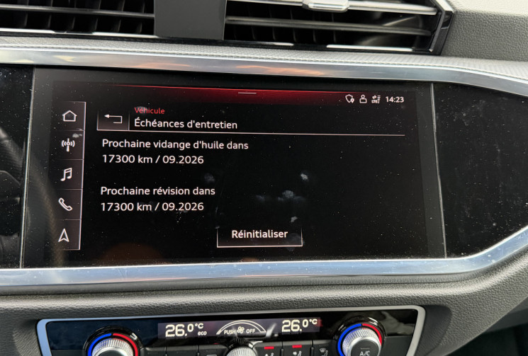 Audi Q3 35 TFSI 150 S-Line S-tronic 7 Mild Hybrid  * Française en stock / Entretien AUDI / Carplay