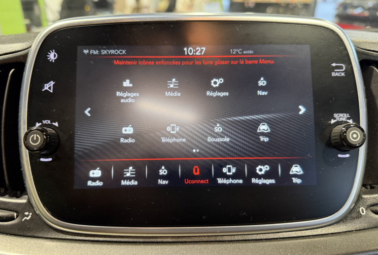 Abarth 500 1.4 Turbo T-Jet 165ch 595 Turismo MY19 / TOIT OUVRANT / CARPLAY