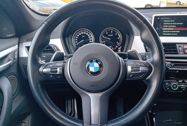 BMW X1 M Sport 20d X-Drive 190 CV BVA - Sur-équipé - HK - Attelage - Boite sport...