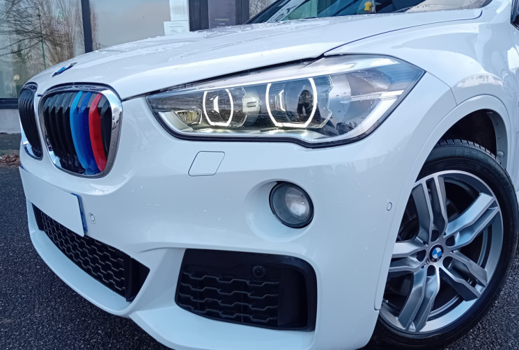 BMW X1 M Sport 20d X-Drive 190 CV BVA - Sur-équipé - HK - Attelage - Boite sport...