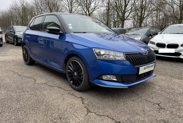Skoda Fabia 1.0 TSI 95 ch Monte Carlo DSG7/33000 km/AppleCarplay/ Toit pano/Angle mort/