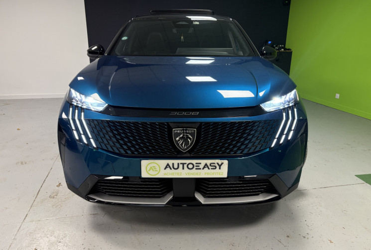 Peugeot 3008 210 CV GT + TOIT OUVRANT + PACK 360 DRIVE ASSYST+POMPE CHALEUR
