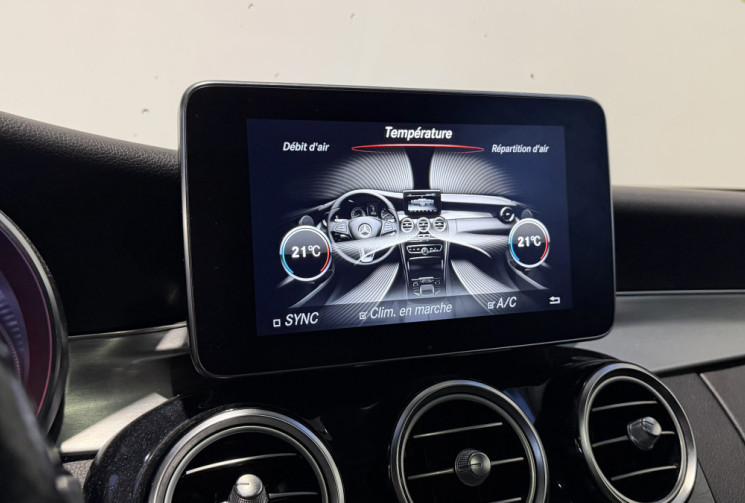 Mercedes CLASSE C COUPE C220d 170 9G-Tronic PACK AMG - ORIGINE FR
