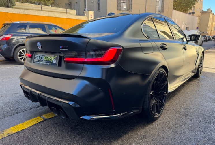 BMW M3 competition G80 xDrive 510 cv / FULL CARBON / HARMAN KARDON / HUD / prix HT tva déductible 