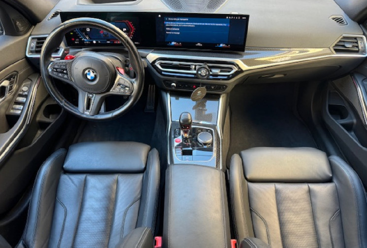 BMW M3 competition G80 xDrive 510 cv / FULL CARBON / HARMAN KARDON / HUD / prix HT  LOA POSSIBLE 