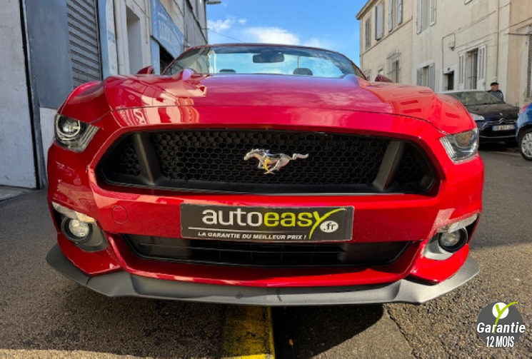 Ford MUSTANG cabriolet 5.0 V8 Ti-VCT GT 421cv 1er main EN STOCK