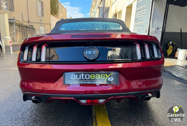 Ford MUSTANG cabriolet 5.0 V8 Ti-VCT GT 421cv 1er main EN STOCK