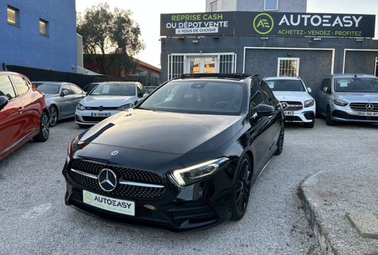 Mercedes Classe A V 220 D 190 Ch AMG LINE 8G-DCT * TOIT OUVRANT * ECLAIRAGE D'AMBIANCE