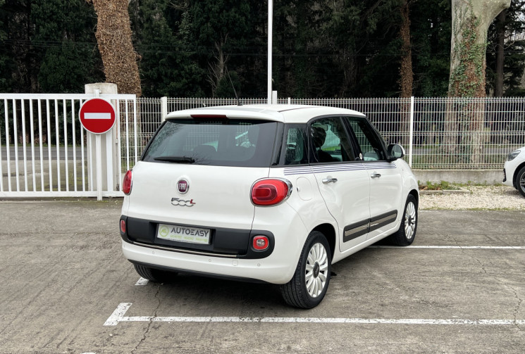 FIAT 500L 1.4 MPI 95 Petit Bateau BVM6 / Distribution à Jour / 2ème Main / Radars AR 